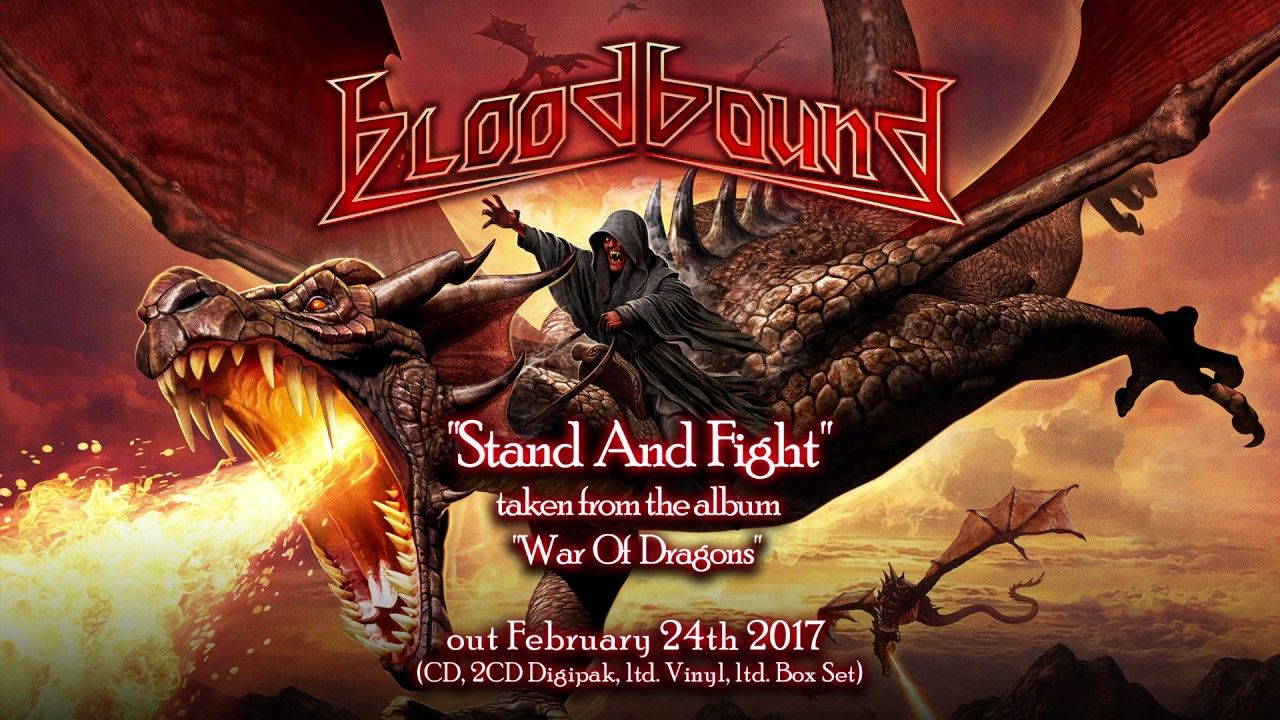BLOODBOUND - Stand And Fight (2017) // official audio video // AFM Records