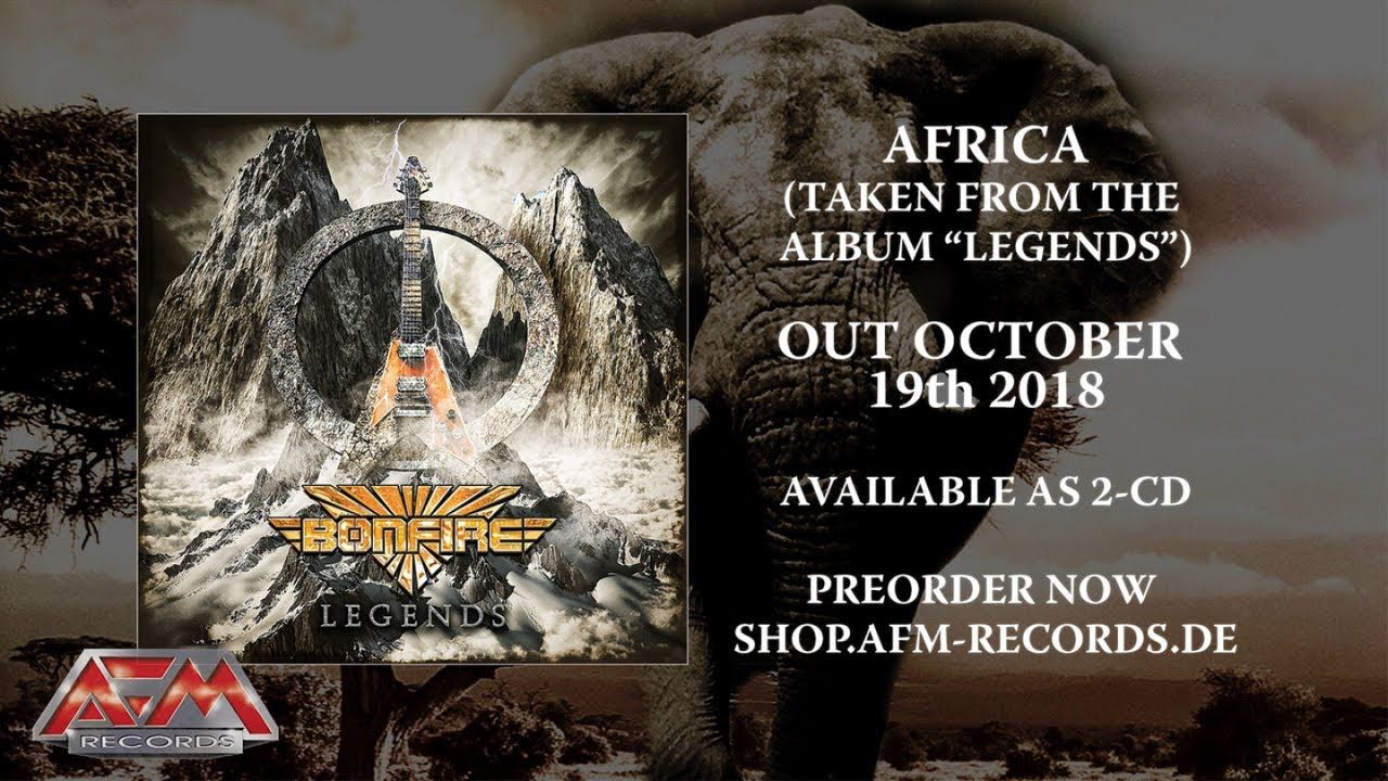 BONFIRE - Africa (2018) // Official Audio Video // AFM Records
