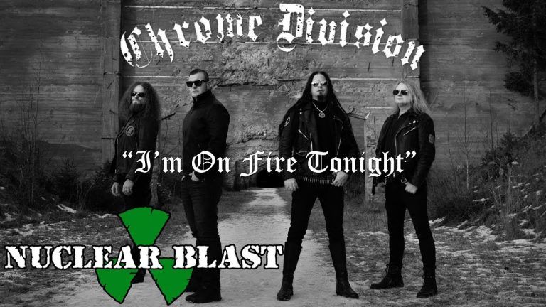 CHROME DIVISION - I'm On Fire Tonight (OFFICIAL LYRIC VIDEO)