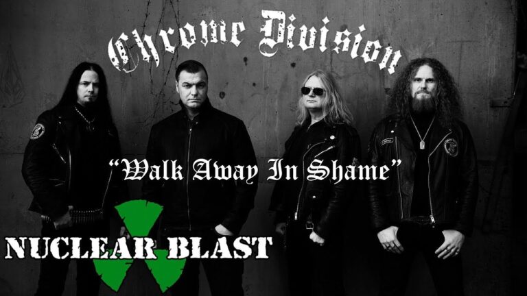 CHROME DIVISION - Walk Away In Shame ft. Miss Selia (OFFICIAL LYRIC VIDEO)
