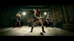 CRUCIFIED BARBARA - Rock Me Like The Devil (OFFICIAL VIDEO)