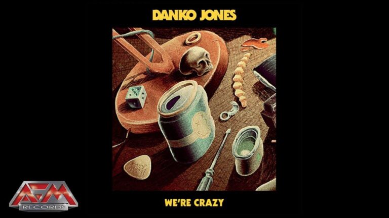 DANKO JONES - We're Crazy (2018) // Official Audio Video // AFM Records