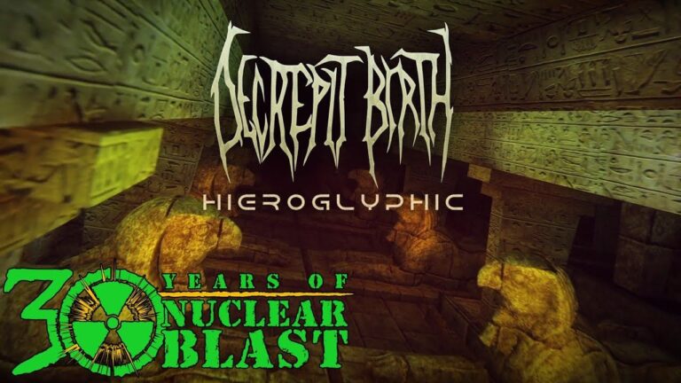 DECREPIT BIRTH - Hieroglyphic (OFFICIAL LYRIC VIDEO)