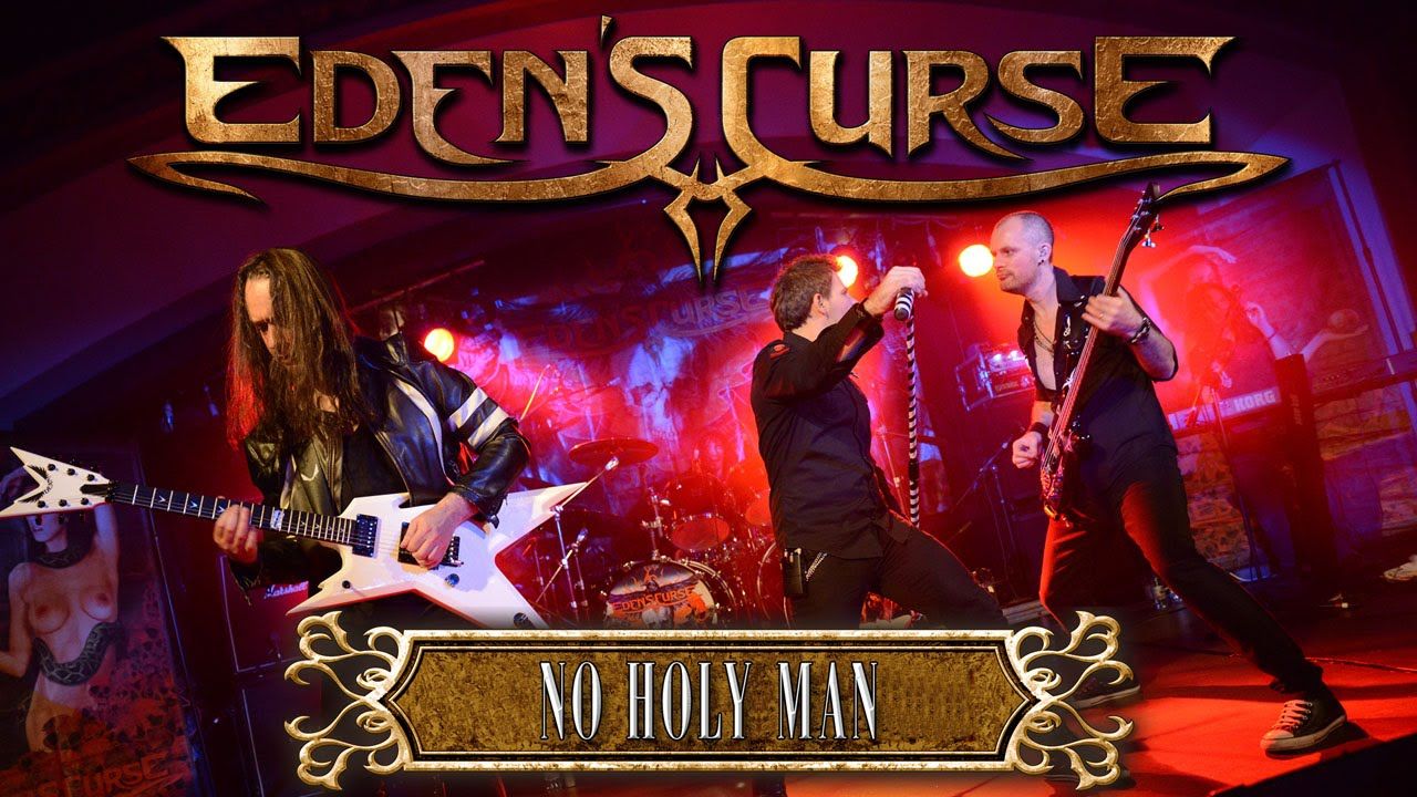 EDEN'S CURSE - No Holy Man (2015) // official live clip // AFM Records