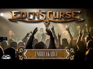 EDEN'S CURSE - Unbreakable (2015) // official live clip // AFM Records