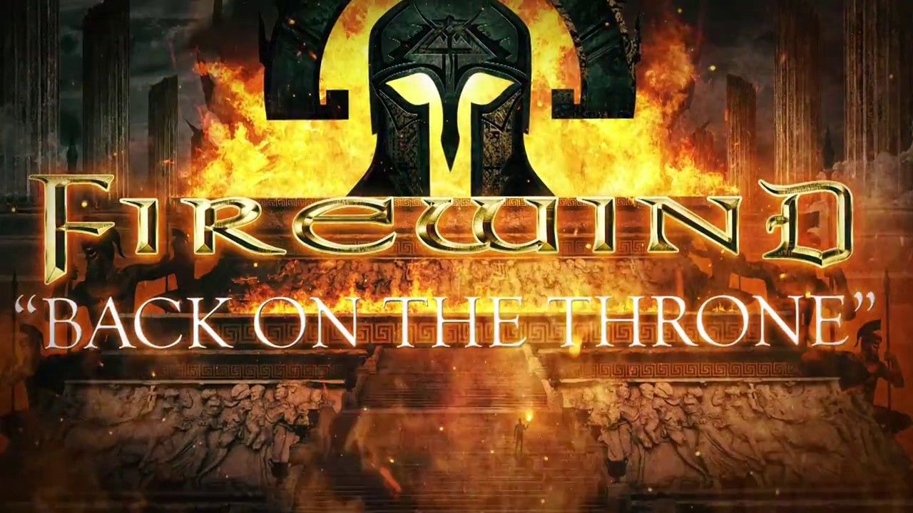 FIREWIND - Back On The Throne (Lyric Video)