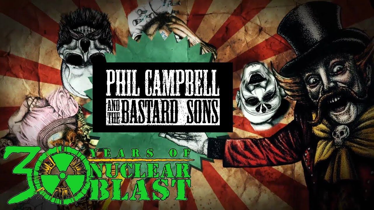 PHIL CAMPBELL AND THE BASTARD SONS - Ringleader (OFFICIAL LYRIC VIDEO)
