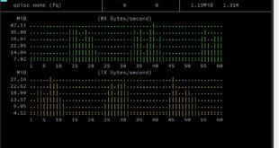 bmon - bandwidth monitor and rate estimator
