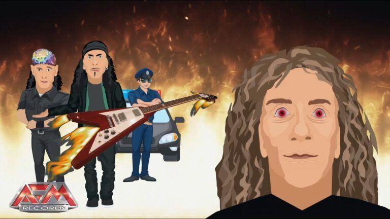 ANVIL – Nabbed In Nebraska (2019) // Official Cartoon Lyric Video // AFM Records