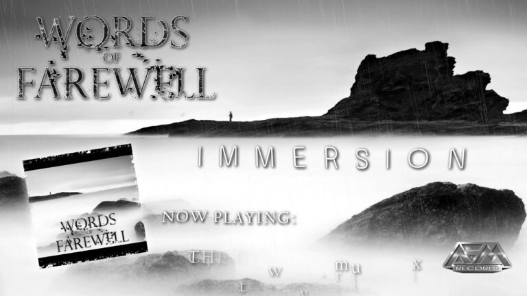 WORDS OF FAREWELL – Immersion (2012) // Official Audio // AFM Records