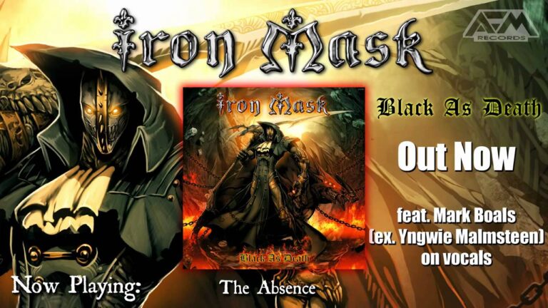 IRON MASK – Black As Death (2011)// Official Audio // AFM Records