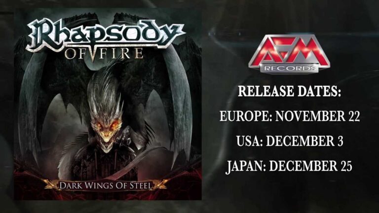 RHAPSODY OF FIRE – Dark Wings of Steel (2013) // Official Audio // AFM Records