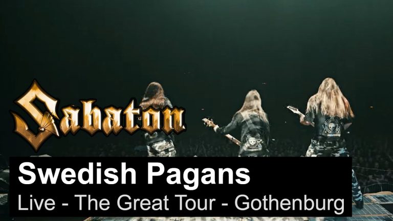 SABATON – Swedish Pagans (Live – The Great Tour – Gothenburg)