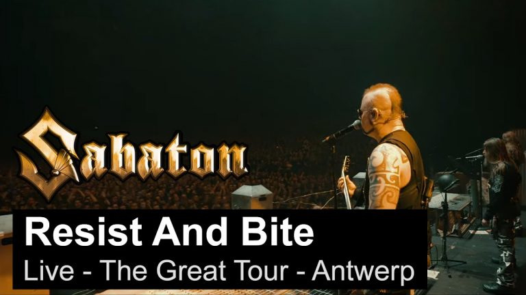SABATON – Resist and Bite (Live – The Great Tour – Antwerp)