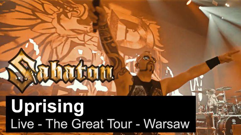 SABATON – Uprising (Live – The Great Tour – Warsaw)