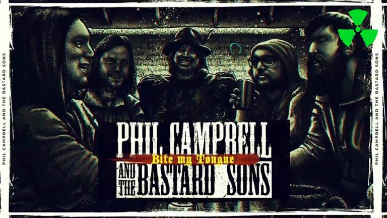 PHIL CAMPBELL AND THE BASTARD SONS – Bite My Tongue (OFFICIAL LYRIC VIDEO)