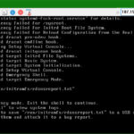 systemctl status systemd-fsck-root.service