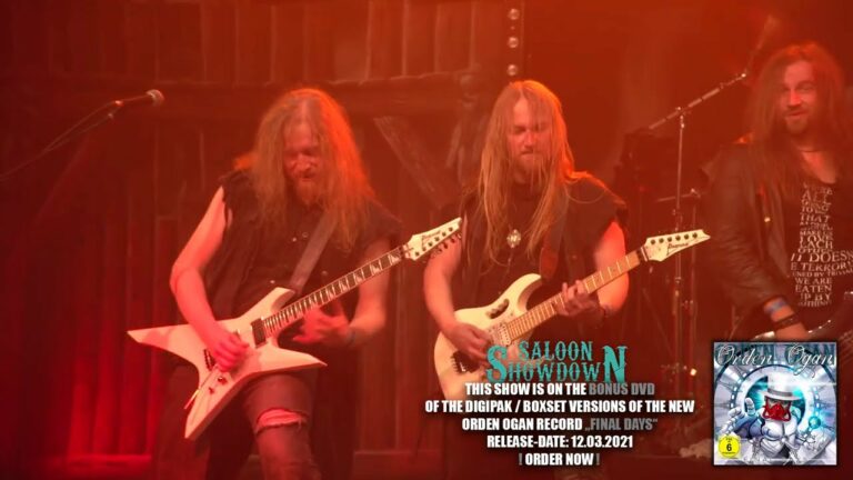 ORDEN OGAN – Gunman (live) // taken from “Final Days” bonus DVD // AFM Records