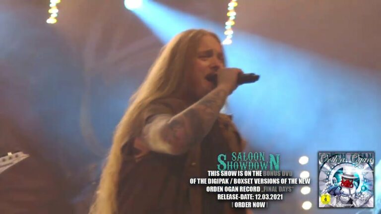 ORDEN OGAN – The Things We Believe In (live) // taken from “Final Days” bonus DVD // AFM Records