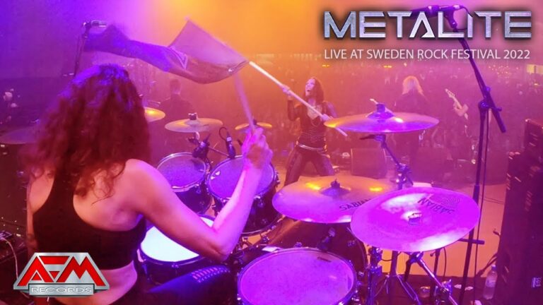 METALITE – Peacekeepers (2022) // Official Live Video (Live at SRF 2022) // AFM Records