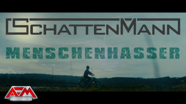 SCHATTENMANN – Menschenhasser (2022) // Official Music Video // AFM Records
