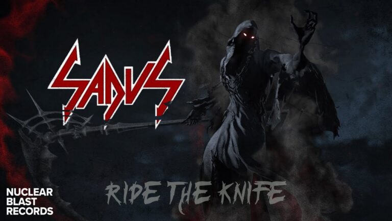 SADUS – Ride The Knife (OFFICIAL LYRIC VIDEO)