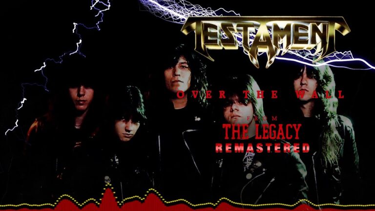 TESTAMENT – “Over The Wall” Remastered 2024 (OFFICIAL VISUALIZER)