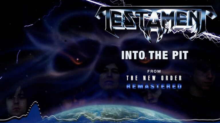 TESTAMENT – “Into The Pit” Remastered 2024 (OFFICIAL VISUALIZER)