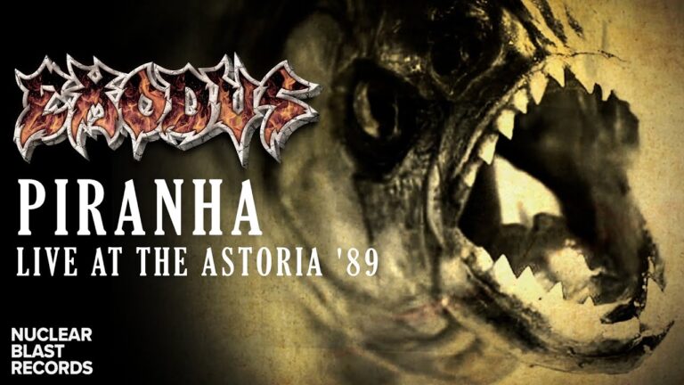 EXODUS – “Piranha” Live At The Astoria ’89 (OFFICIAL VISUALIZER)