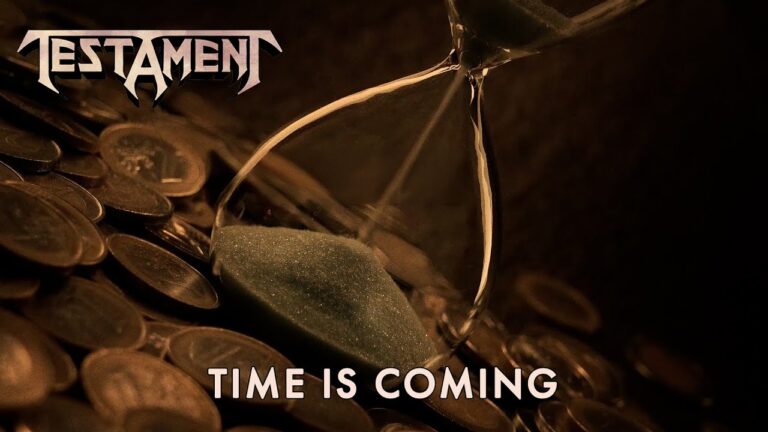 TESTAMENT – Time Is Coming (OFFICIAL LYRIC VIDEO)