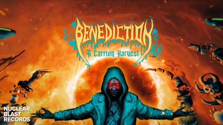 BENEDICTION – A Carrion Harvest (OFFICIAL LYRIC VIDEO)