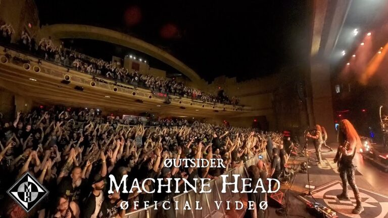 MACHINE HEAD – ØUTSIDER (OFFICIAL MUSIC VIDEO)