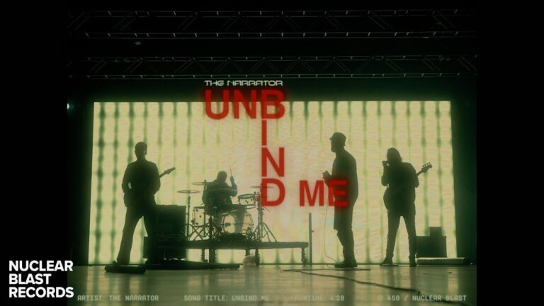 THE NARRATOR – Unbind Me (OFFICIAL MUSIC VIDEO)