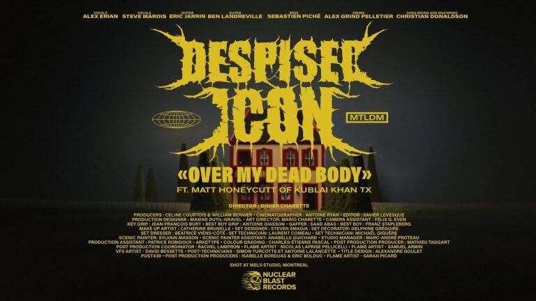 DESPISED ICON – Over My Dead Body (ft. Matt Honeycutt of KUBLAI KHAN TX) (OFFICIAL MUSIC VIDEO)