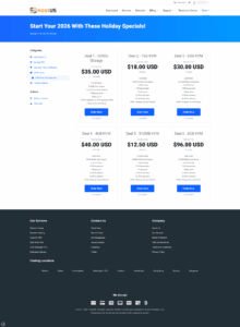 2026 New Year Specials